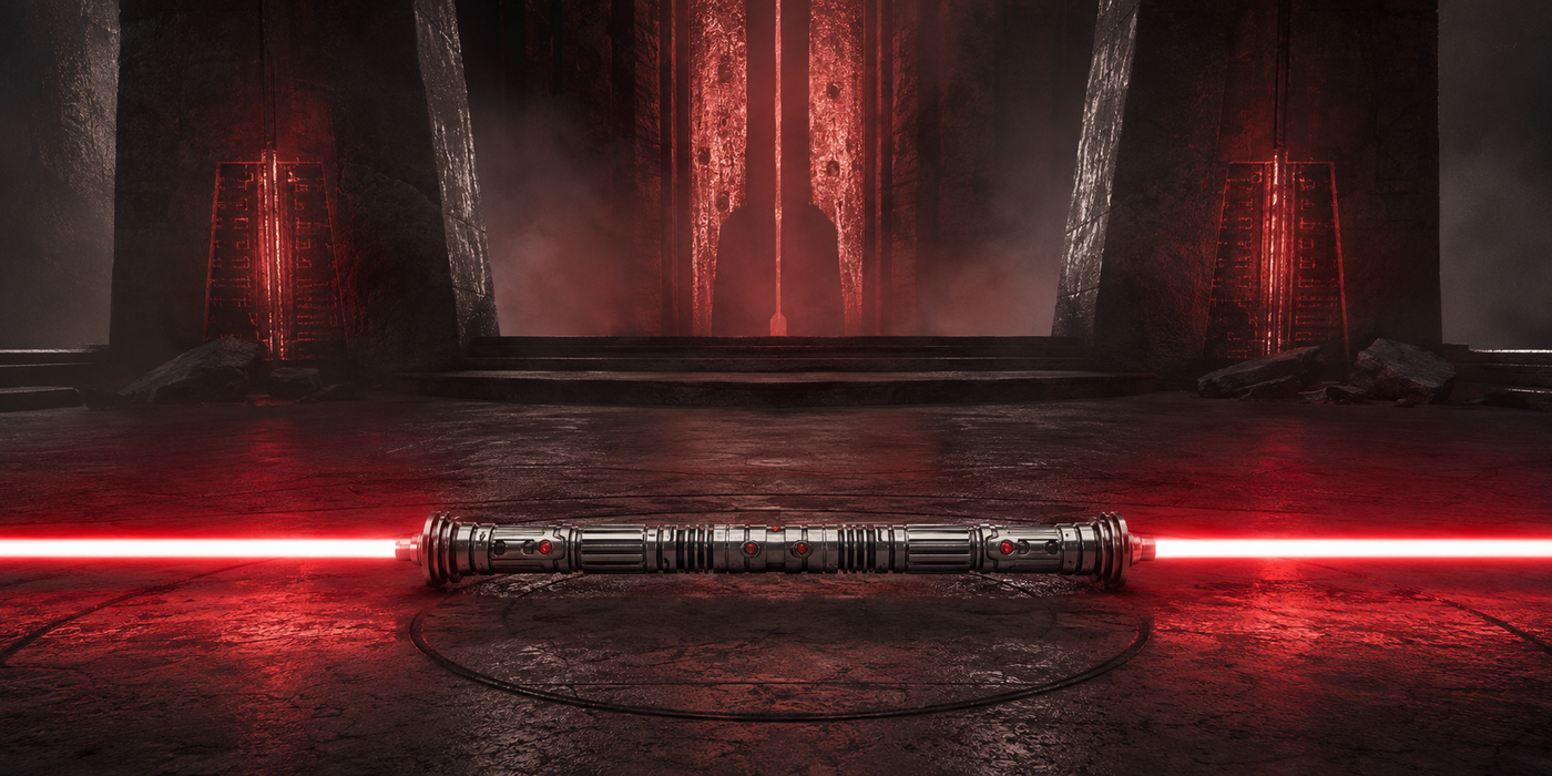 Original saber and lore environment for Darth Maul