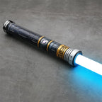 ET3 lightsaber supplier detail on dark grey background
