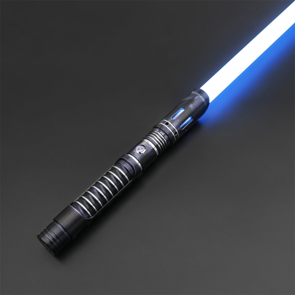 Midnight lightsaber with ignited blue blade