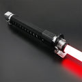 Ronin round blade saber with ignited red blade